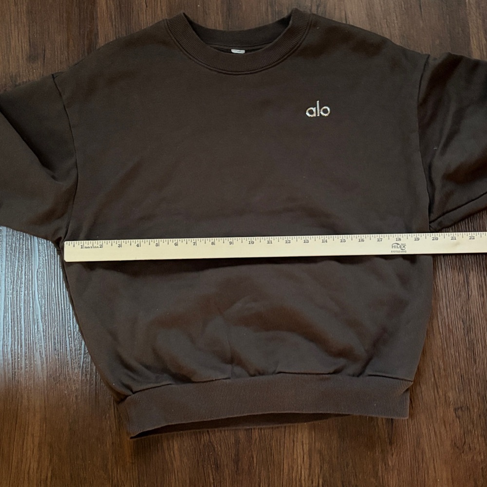Alo yoga brown sweatshirt cotton blend women sz S small
EUC - Picture 5 of 7